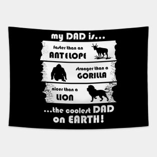 Father's Day Child Baby Gift Dad Tapestry