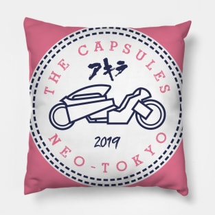 Kaneda Print on Back & Front Pillow