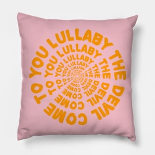 pink lullaby Pillow