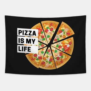 Pizza is my Life Tapestry