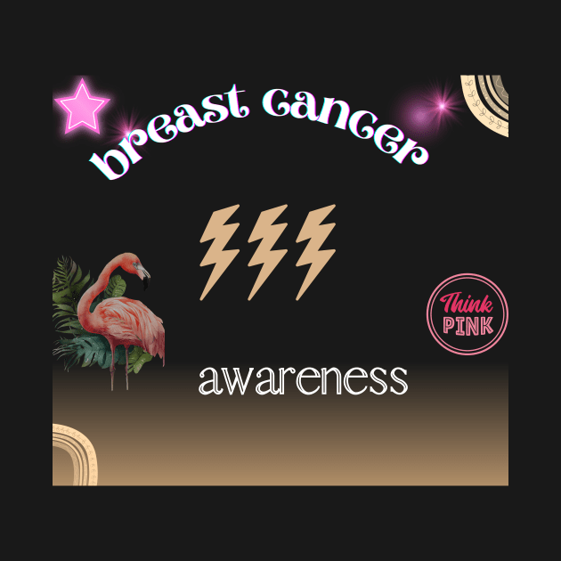 BREST CANCER AWARENESS T SHIRT by gorgeous wall art