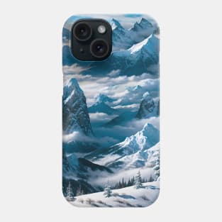 Winter Scenery - Vista Overlook Phone Case