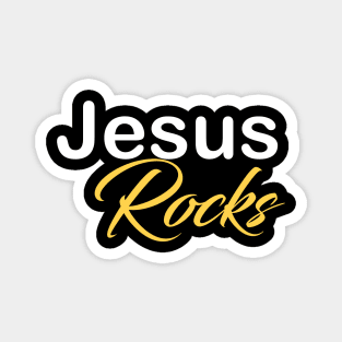 Jesus Rocks Magnet