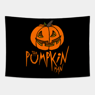 Happy Gourd Lucky - The Pumpkin Man Tapestry