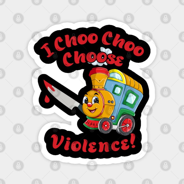 I Choo Choo Choose! Magnet by Spatski