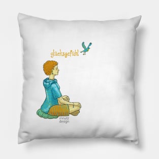 Happiness - Glücksgefühl - Meditation Pillow