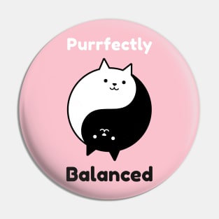 Purrfectly Balanced Pin