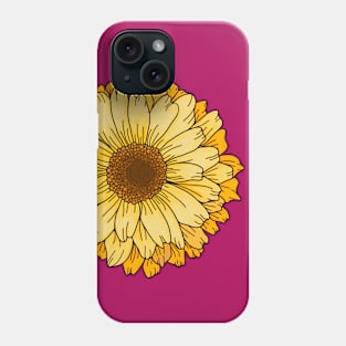 Yellow Flower of Happiness Phone Case