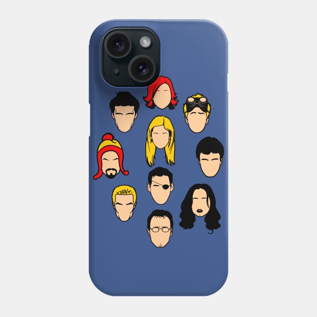 Whedon's Heroes Phone Case by TomTrager