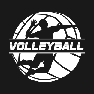 Volleyball White Version T-Shirt