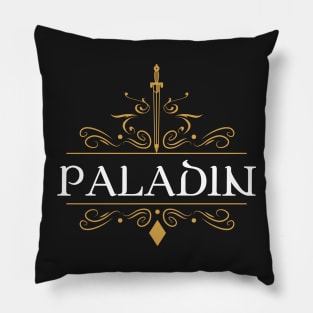 Paladin Paladins Tabletop RPG Gaming Pillow