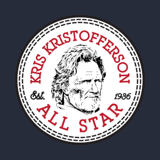 Kris Kristofferson Converse All Star Icon T-Shirt