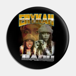 erykah badu bootleg Pin