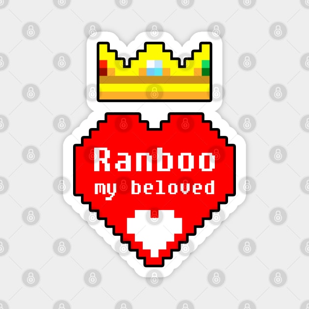 Ranboo My Beloved Magnet by Scud"