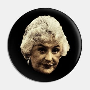 Goleden Bea Arthur Vintage Pin