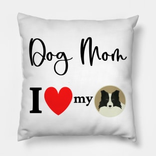 Dog Mom - I love my Border Collie 2 Pillow