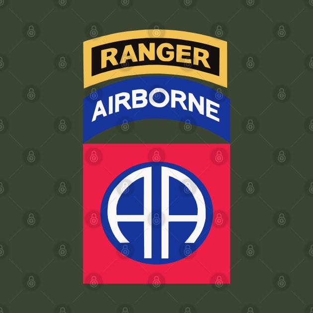 82nd Airborne Ranger by Trent Tides