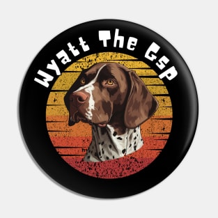 Wyatt the Grateful Sprint Hound Pin