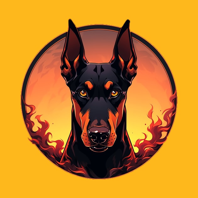 doberman by dorapeterx