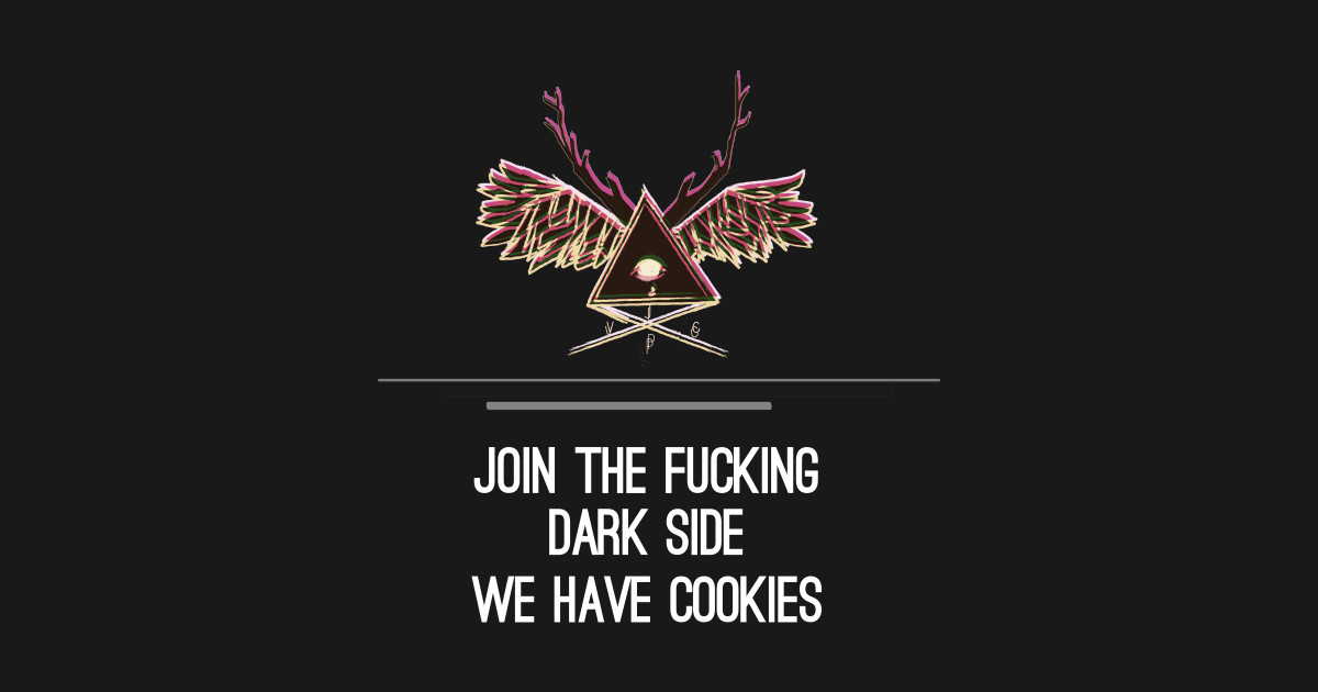 join the dark side t shirt