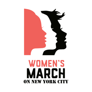 March Women On New York City T-Shirt