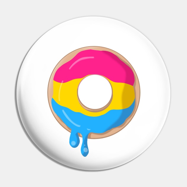 Pan Pride Donut Pin by LittleGreenHat