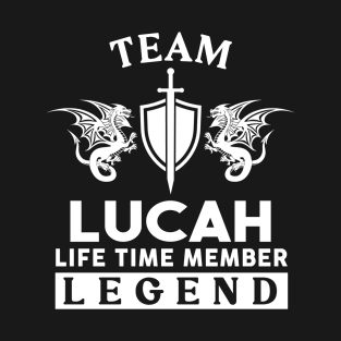 Lucah Name T Shirt - Lucah Life Time Member Legend Gift Item Tee T-Shirt