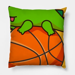 Crocodile ball Pillow