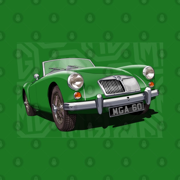 MGA in green by candcretro