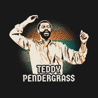 teddy pendergrass // vintage - retro T-Shirt