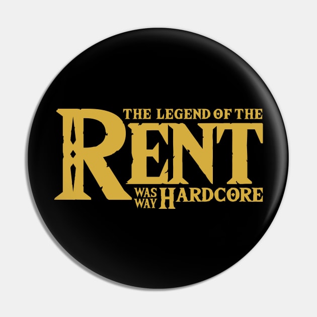 The Legend of the Rent Pin by artnessbyjustinbrown