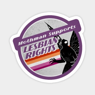 Lesbian Pride Mothman Magnet