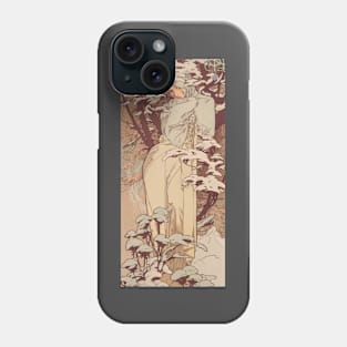 Winter 1897, Mucha Phone Case