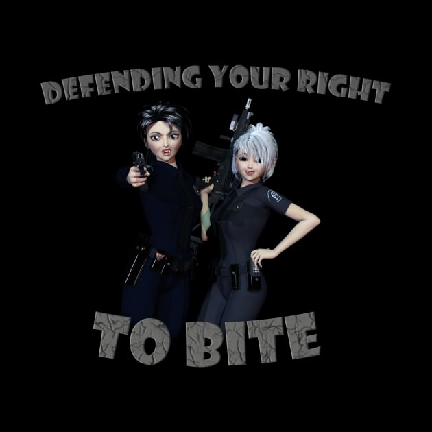 Defending the Right by anubicdarque