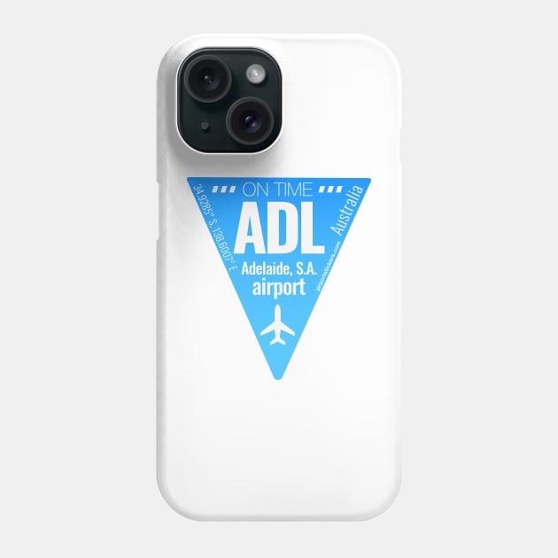 ADL airport code waves Phone Case by Woohoo