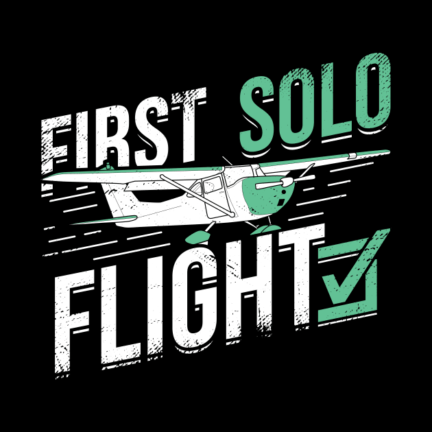 First Solo Flight Pilot Gift by Dolde08