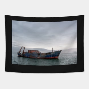 Boat on the Bay. Tapestry