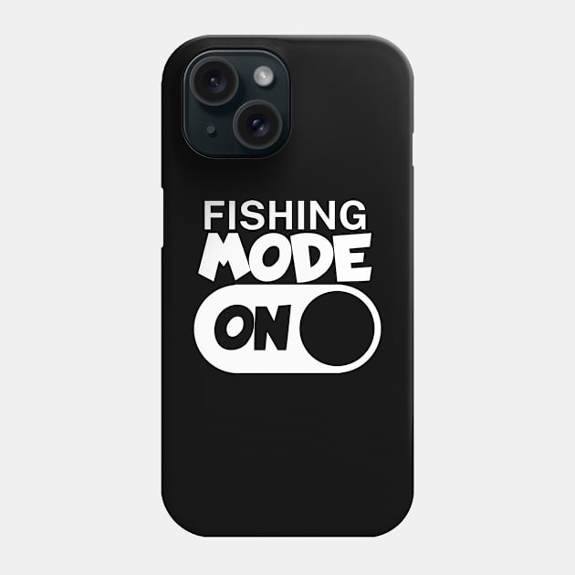 Fishing mode on Phone Case by maxcode