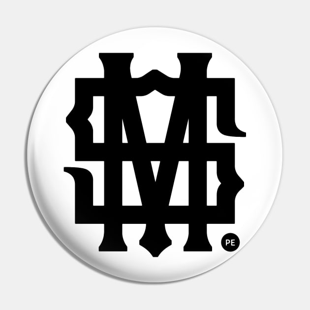 SM LOGO Pin by Shaun Manley