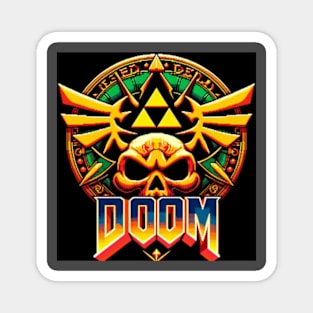 Doom Triforce Magnet