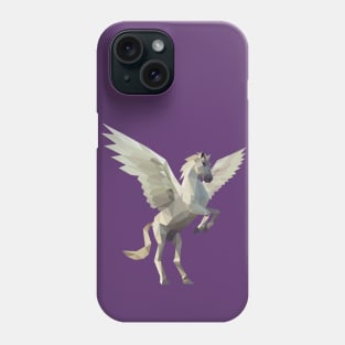 White Pegasus Phone Case