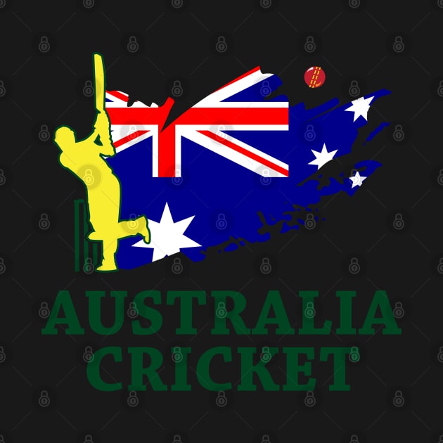 Cricket Australia Aussie Flag Union Jack Stars by BraaiNinja