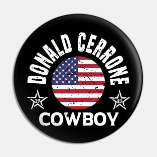 Donald Cerrone Cowboy Design Pin