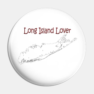 Long Island Lover Pin