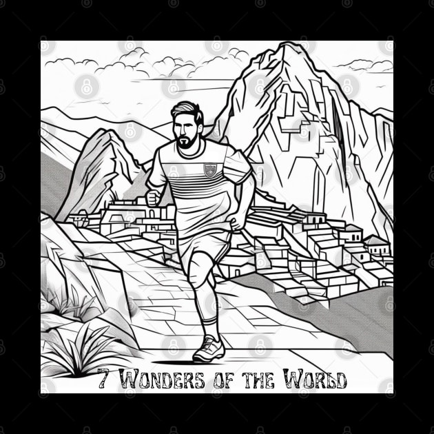 Messi Machu Picchu World Wonder Special Edition by The GOAT Store