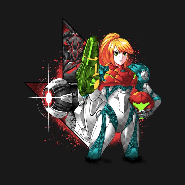 armored hunter by CoinboxTees