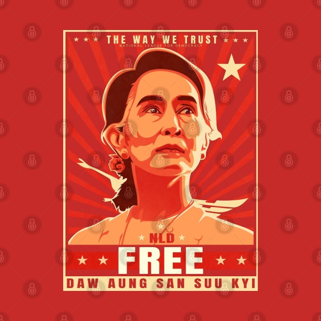 Aung San Suu Kyi by HenryHenry