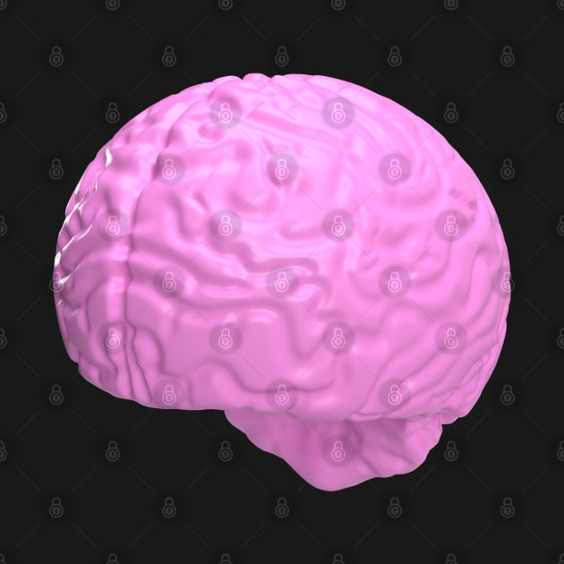 The pink brain by Sabai Art