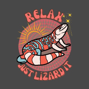 Relax, Just Lizard It - Funny Zen T-Shirt