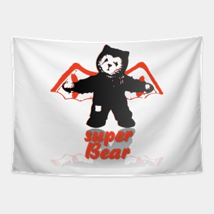 super bear new design t-shirt 2020 Tapestry